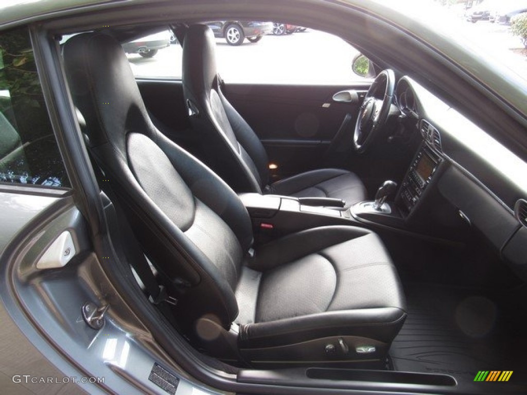 2011 911 Carrera S Coupe - Meteor Grey Metallic / Black photo #5