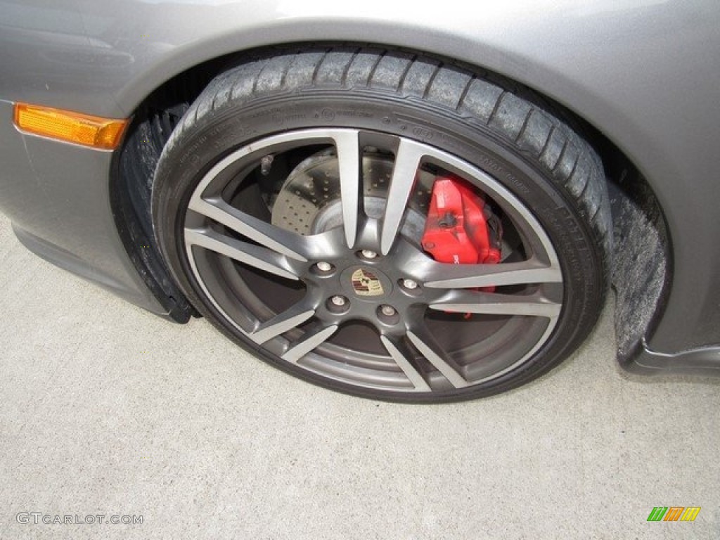 2011 911 Carrera S Coupe - Meteor Grey Metallic / Black photo #34