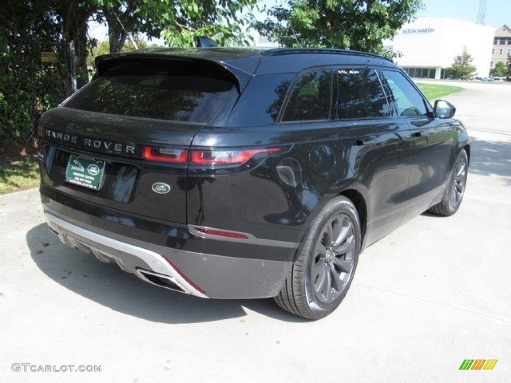 2019 Range Rover Velar R-Dynamic HSE - Santorini Black Metallic / Light Oyster/Ebony photo #7