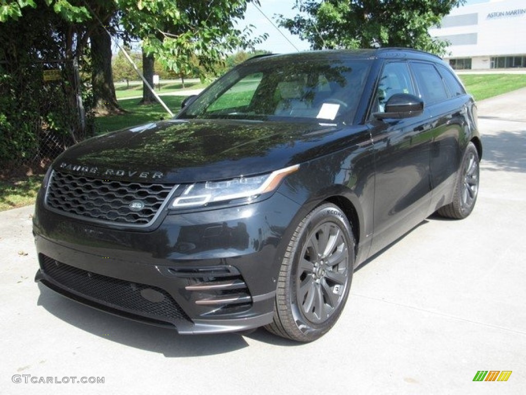 2019 Range Rover Velar R-Dynamic HSE - Santorini Black Metallic / Light Oyster/Ebony photo #10