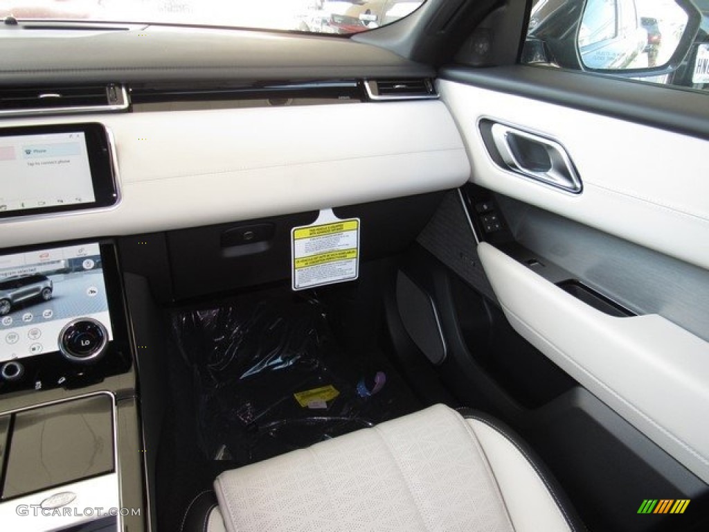 2019 Range Rover Velar R-Dynamic HSE - Santorini Black Metallic / Light Oyster/Ebony photo #15
