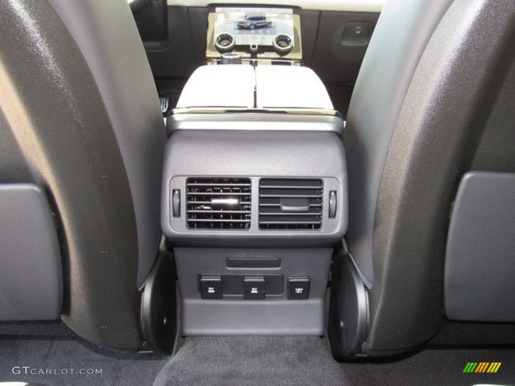 2019 Range Rover Velar R-Dynamic HSE - Santorini Black Metallic / Light Oyster/Ebony photo #16