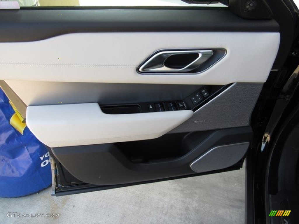 2019 Range Rover Velar R-Dynamic HSE - Santorini Black Metallic / Light Oyster/Ebony photo #24
