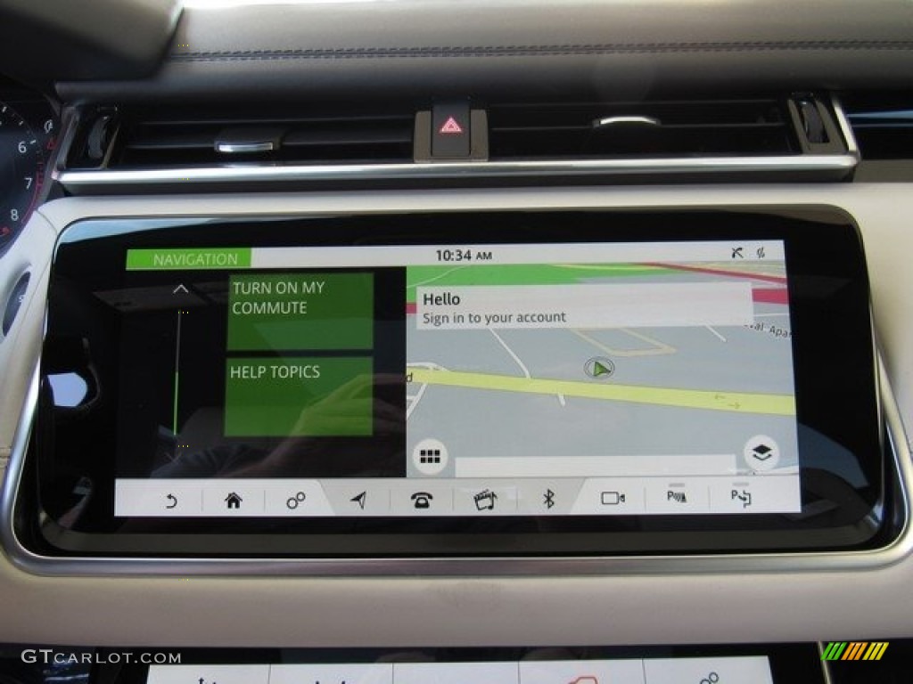 2019 Range Rover Velar R-Dynamic HSE - Santorini Black Metallic / Light Oyster/Ebony photo #32