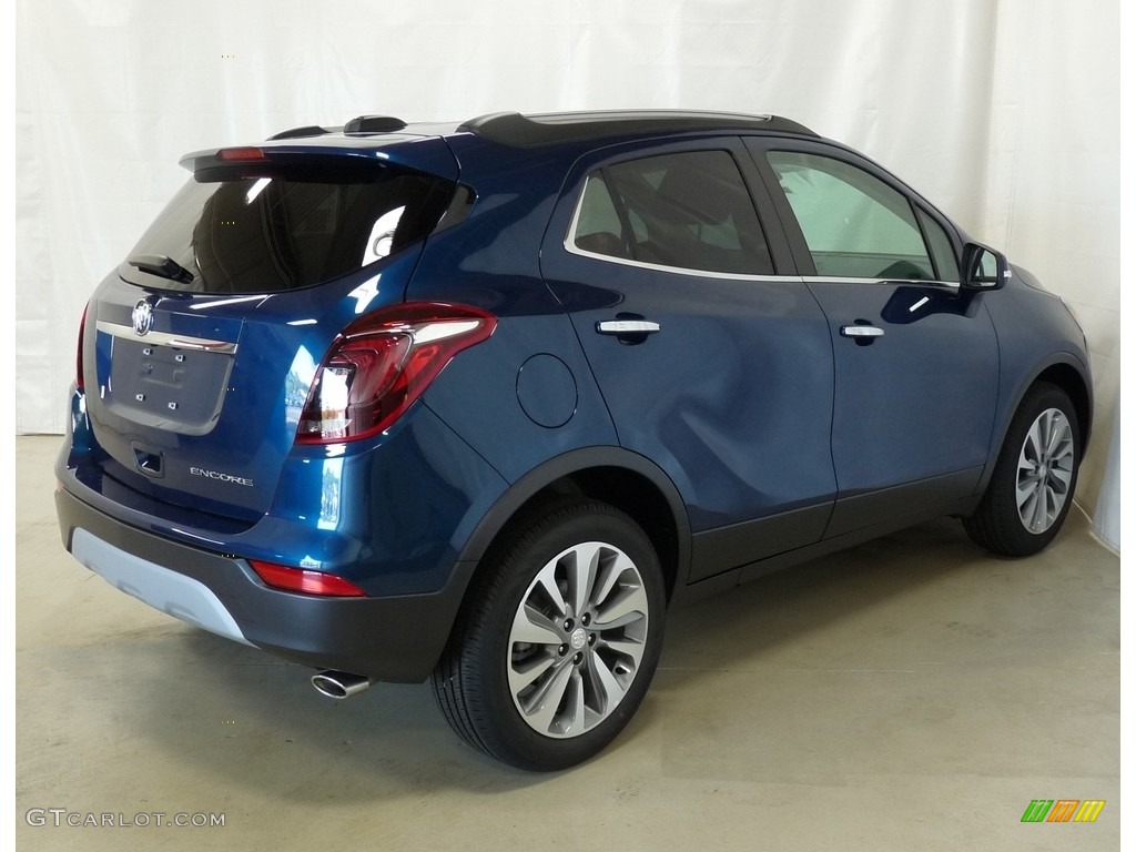 2019 Encore Preferred - Deep Azure Metallic / Ebony photo #2