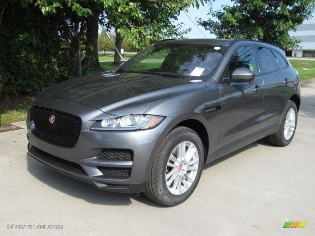 Corris Grey Metallic 2019 Jaguar F-PACE Prestige AWD Exterior Photo #129504228