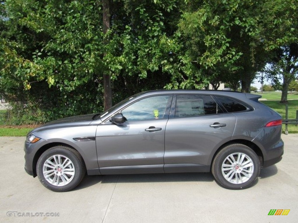 Corris Grey Metallic 2019 Jaguar F-PACE Prestige AWD Exterior Photo #129504249