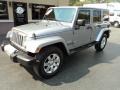 Billet Silver Metallic - Wrangler Unlimited Sahara 4x4 Photo No. 2