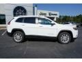 2019 Bright White Jeep Cherokee Latitude  photo #9