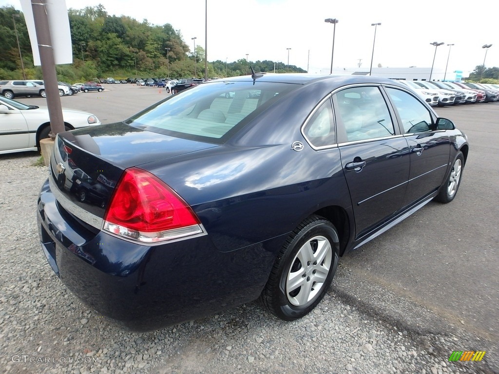 2009 Impala LS - Imperial Blue Metallic / Gray photo #4