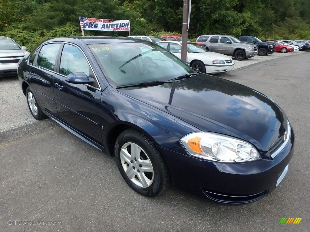 2009 Impala LS - Imperial Blue Metallic / Gray photo #5