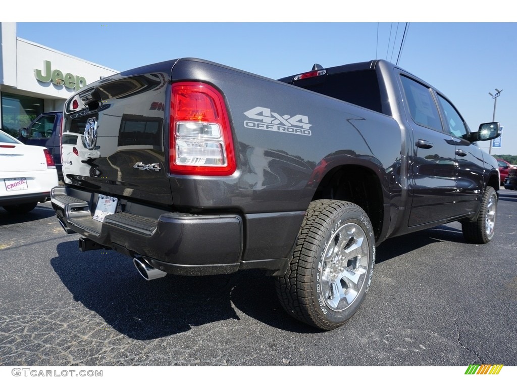 2019 1500 Big Horn Crew Cab 4x4 - Granite Crystal Metallic / Black photo #13