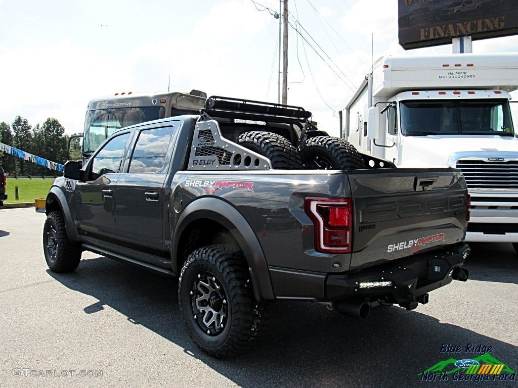 2018 F150 Shelby BAJA Raptor SuperCrew 4x4 - Lead Foot / Shelby BAJA Black/Red photo #3