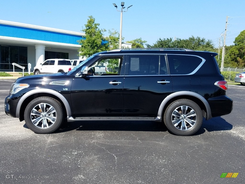 Super Black 2018 Nissan Armada SL Exterior Photo #129507105