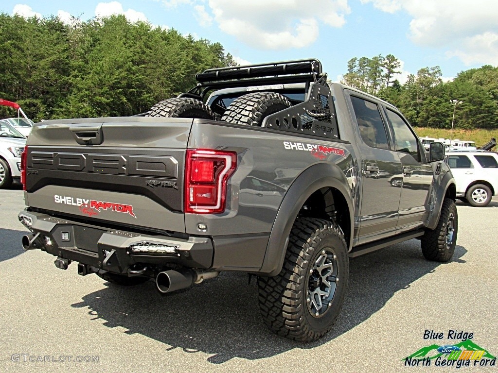 2018 F150 Shelby BAJA Raptor SuperCrew 4x4 - Lead Foot / Shelby BAJA Black/Red photo #6