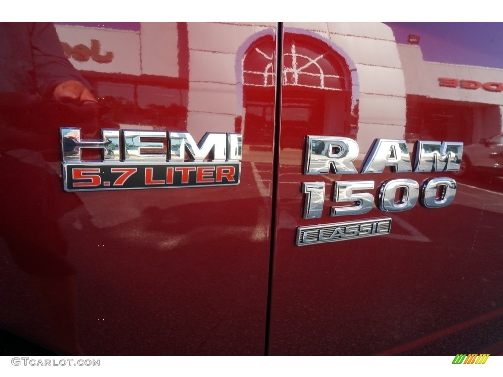 2019 1500 Classic Tradesman Quad Cab 4x4 - Delmonico Red Pearl / Black/Diesel Gray photo #8