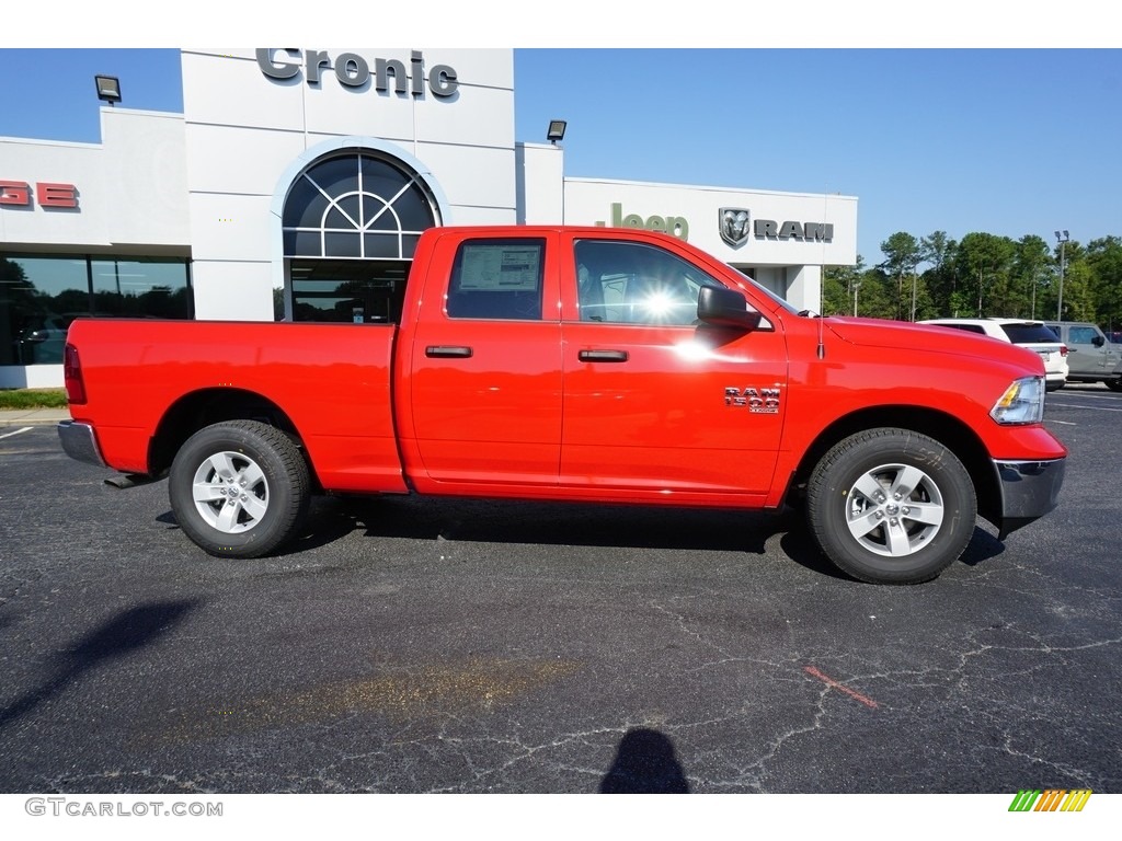 2019 1500 Classic Tradesman Quad Cab - Flame Red / Black/Diesel Gray photo #10