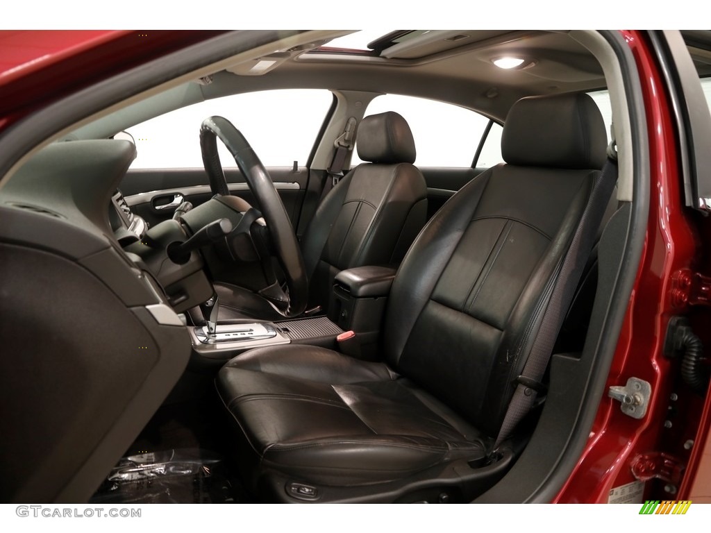 2009 Aura XR - Red Jewel Tintcoat / Black photo #5