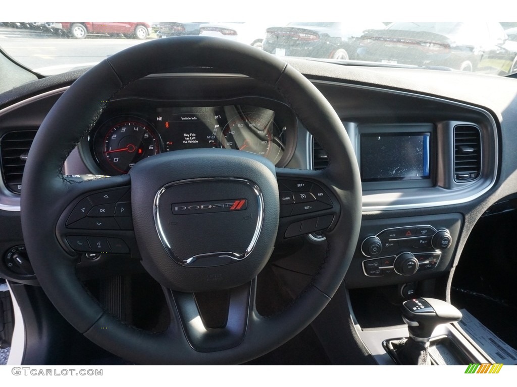 2019 Dodge Charger SXT Black Dashboard Photo #129508474