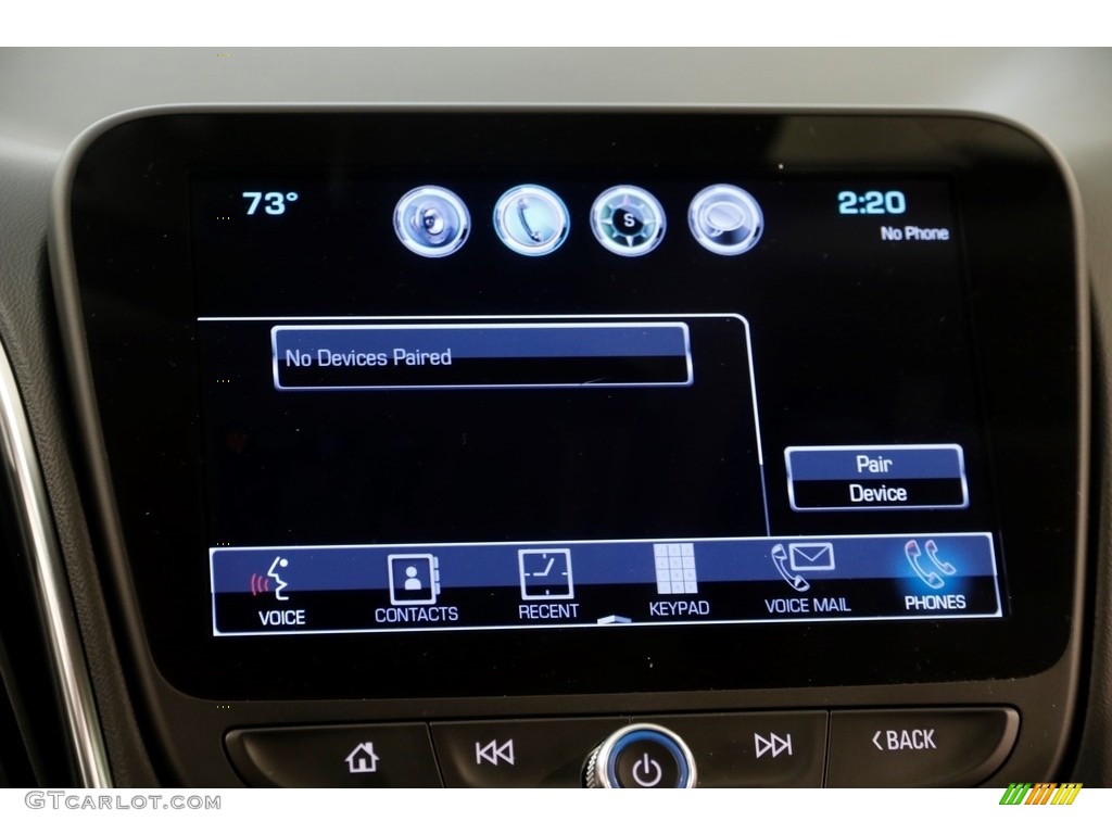 2016 Malibu LT - Blue Velvet Metallic / Jet Black photo #12