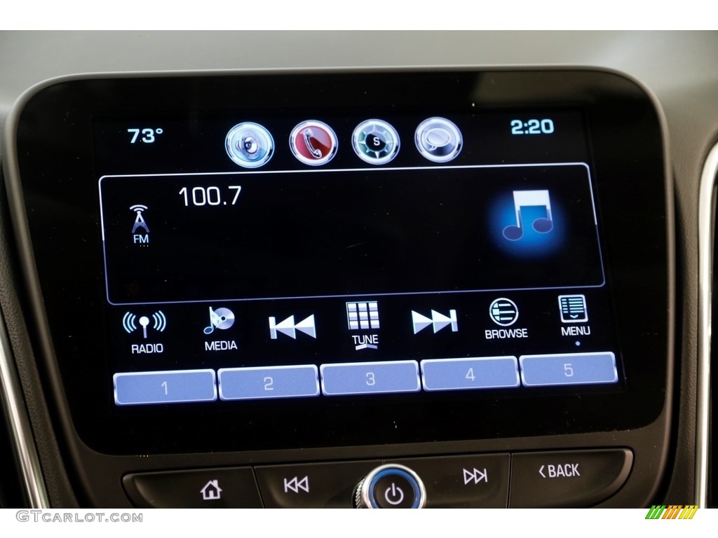 2016 Malibu LT - Blue Velvet Metallic / Jet Black photo #13