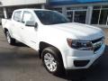 Summit White 2019 Chevrolet Colorado LT Crew Cab 4x4 Exterior