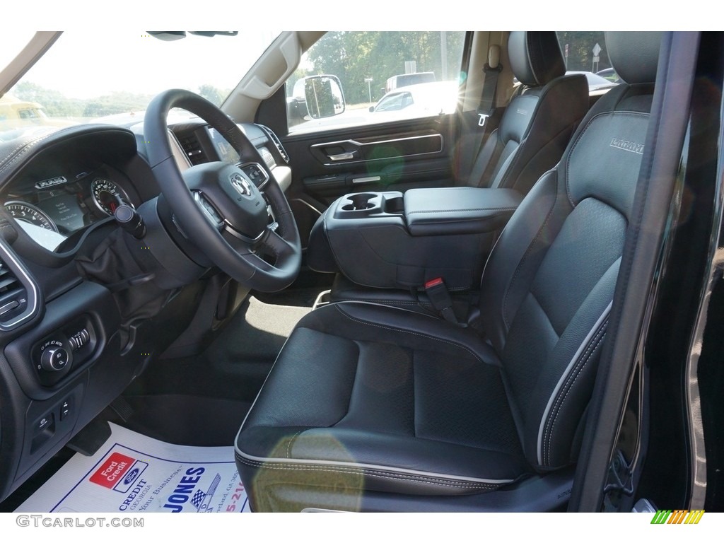 2019 1500 Laramie Crew Cab - Diamond Black Crystal Pearl / Black photo #4
