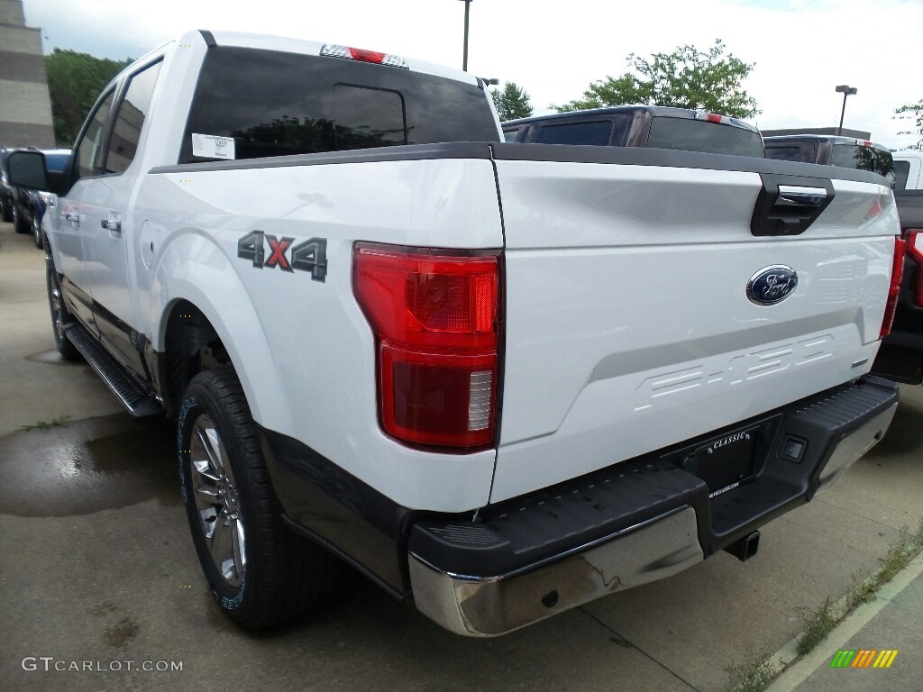 2018 F150 XLT SuperCrew 4x4 - Oxford White / Earth Gray photo #2