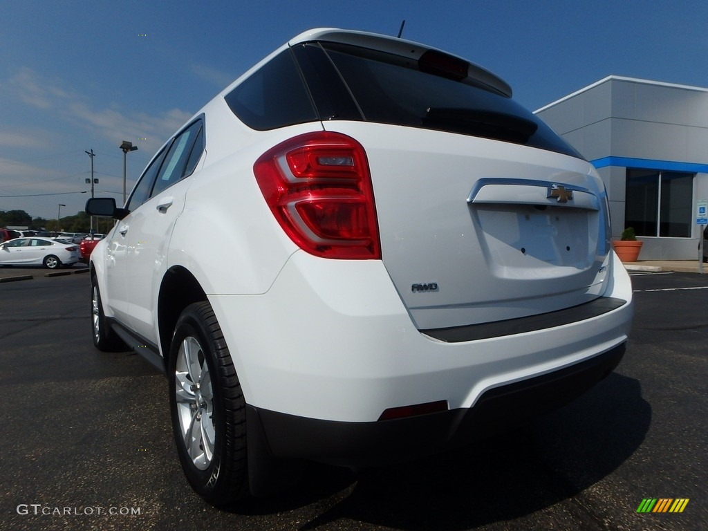 2016 Equinox LS AWD - Summit White / Jet Black photo #5