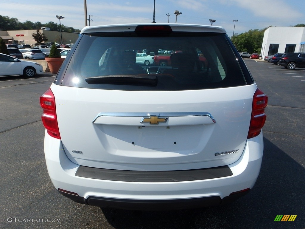 2016 Equinox LS AWD - Summit White / Jet Black photo #6