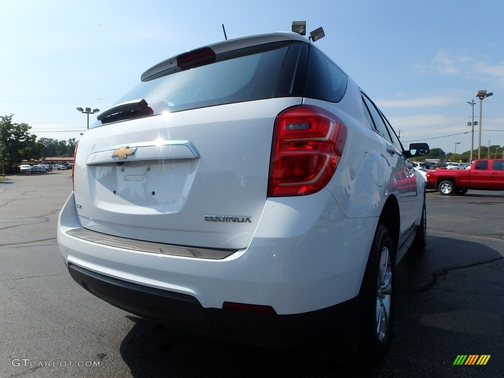 2016 Equinox LS AWD - Summit White / Jet Black photo #8