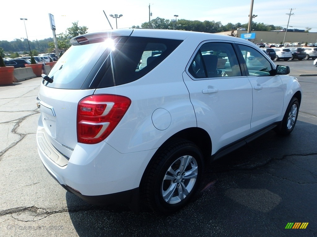 2016 Equinox LS AWD - Summit White / Jet Black photo #9