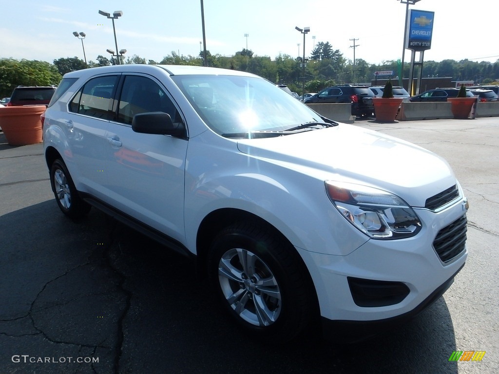 2016 Equinox LS AWD - Summit White / Jet Black photo #11