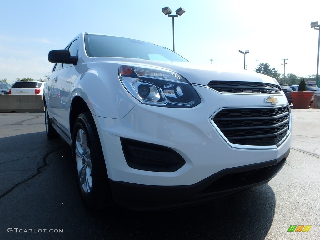 2016 Equinox LS AWD - Summit White / Jet Black photo #12