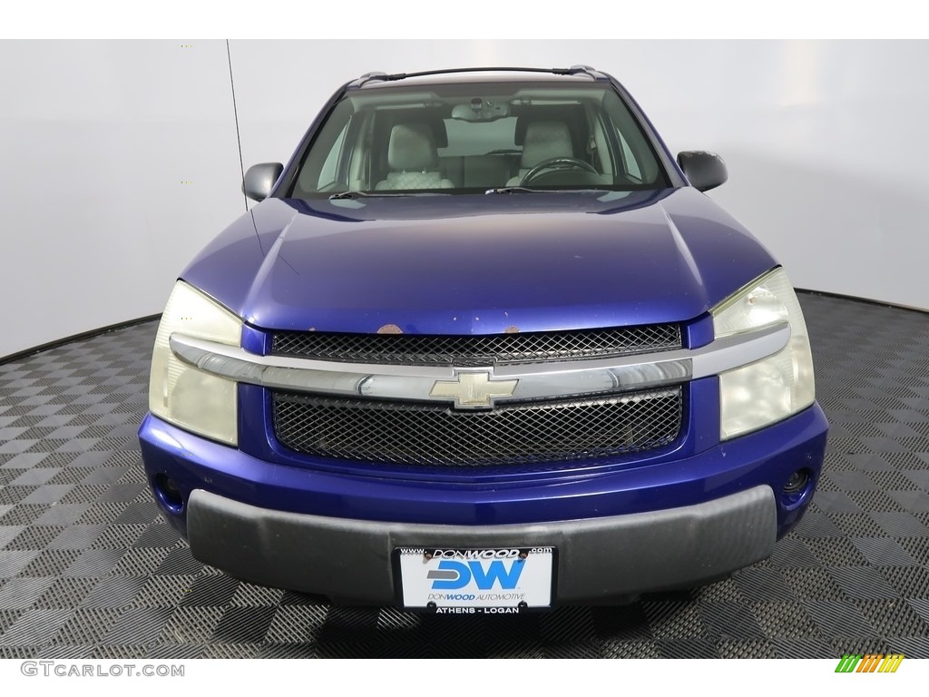 2005 Equinox LT AWD - Laser Blue Metallic / Light Gray photo #6