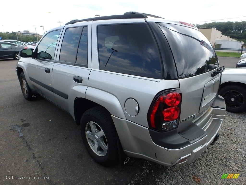 2005 TrailBlazer LS 4x4 - Silverstone Metallic / Light Gray photo #2