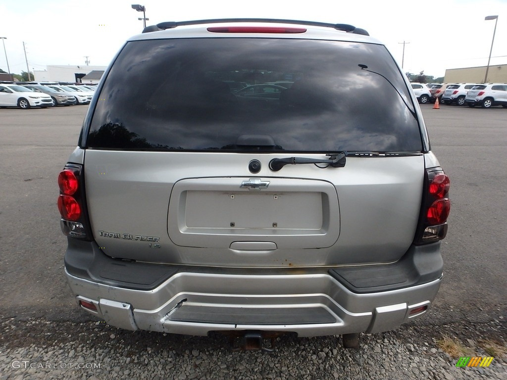 2005 TrailBlazer LS 4x4 - Silverstone Metallic / Light Gray photo #3