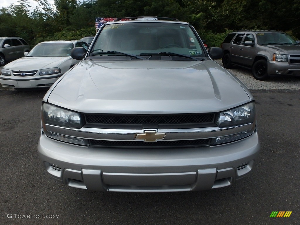 2005 TrailBlazer LS 4x4 - Silverstone Metallic / Light Gray photo #6