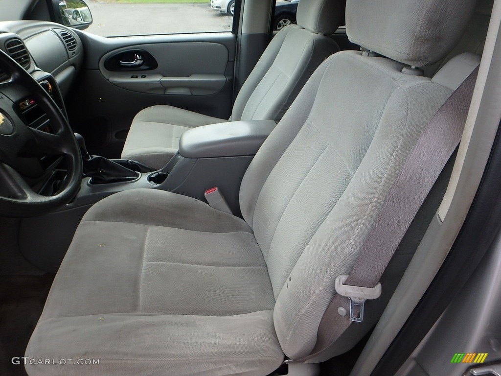 2005 TrailBlazer LS 4x4 - Silverstone Metallic / Light Gray photo #8