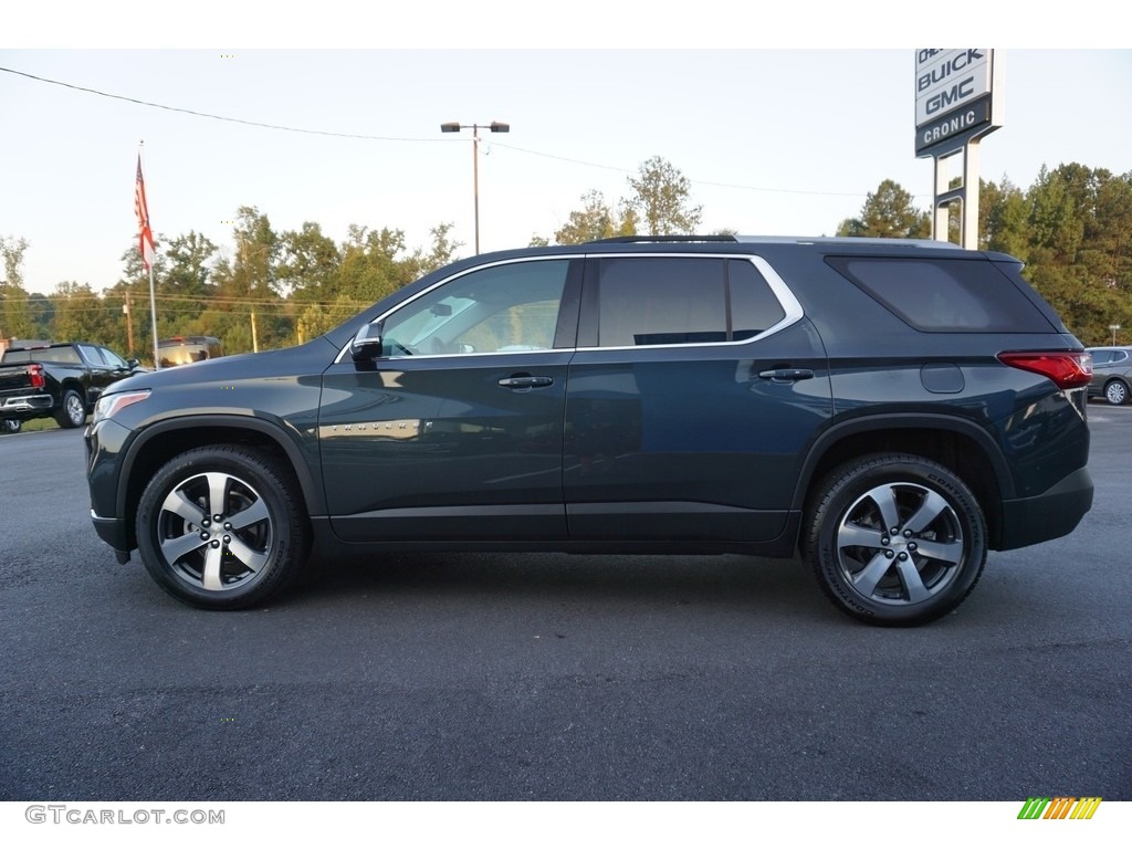 2018 Traverse LT - Graphite Metallic / Jet Black photo #11