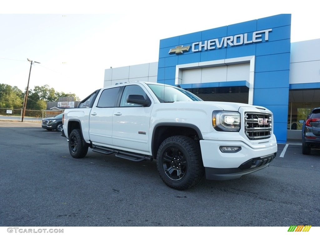 2018 Summit White GMC Sierra 1500 SLT Crew Cab 4WD 129496103 Photo 11