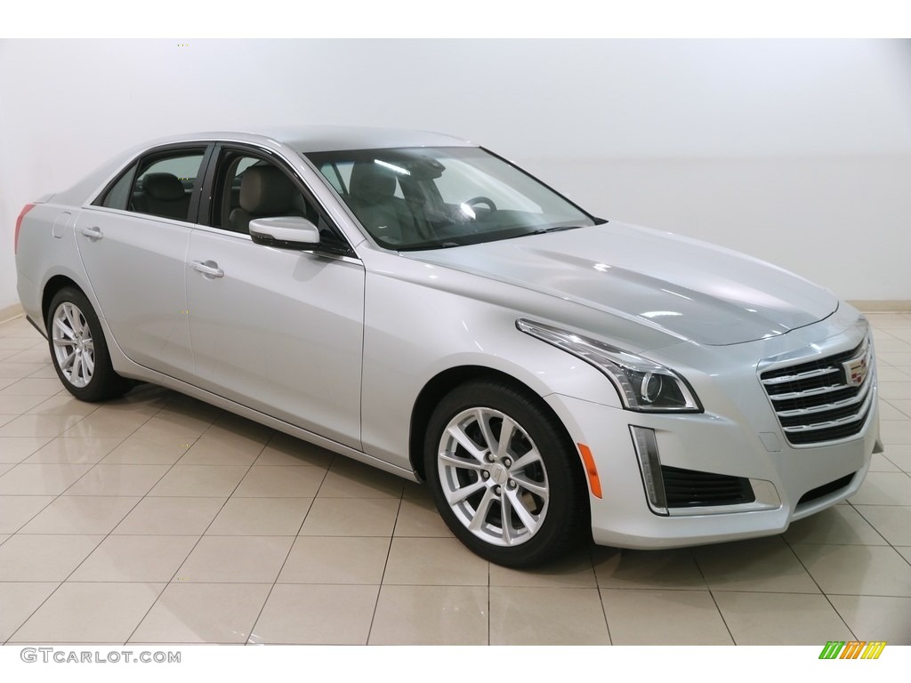 Radiant Silver Metallic 2018 Cadillac CTS AWD Exterior Photo #129514056