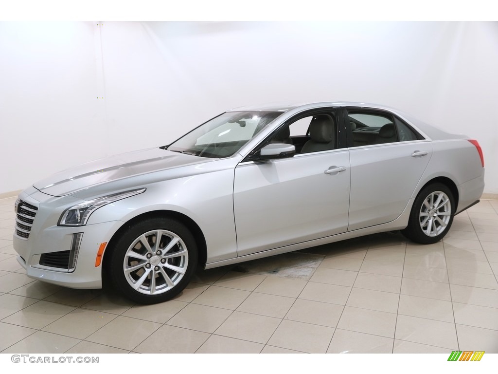Radiant Silver Metallic 2018 Cadillac CTS AWD Exterior Photo #129514074