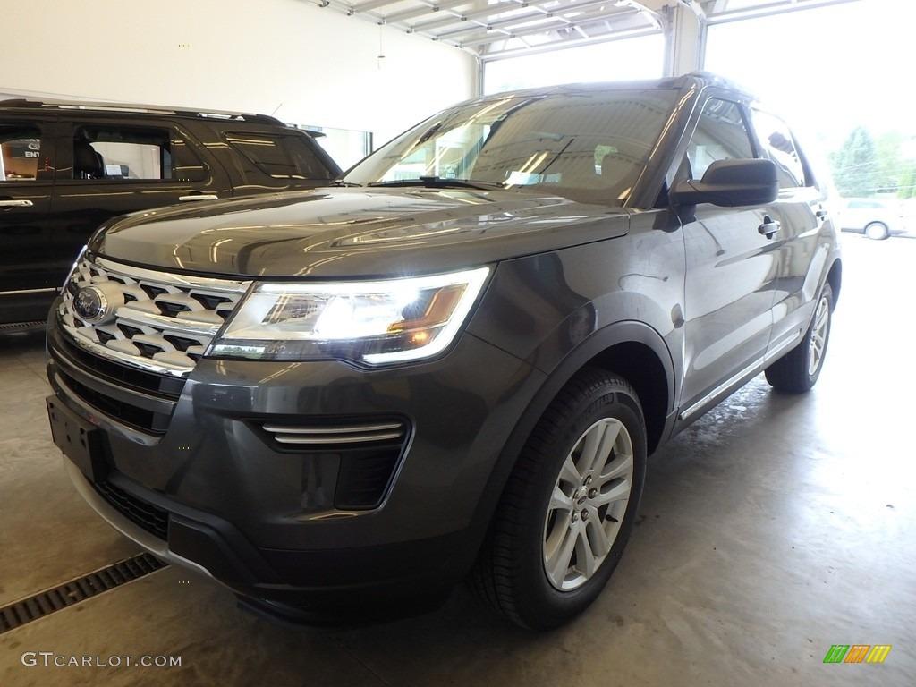 2018 Explorer XLT 4WD - Magnetic Metallic / Ebony Black photo #4
