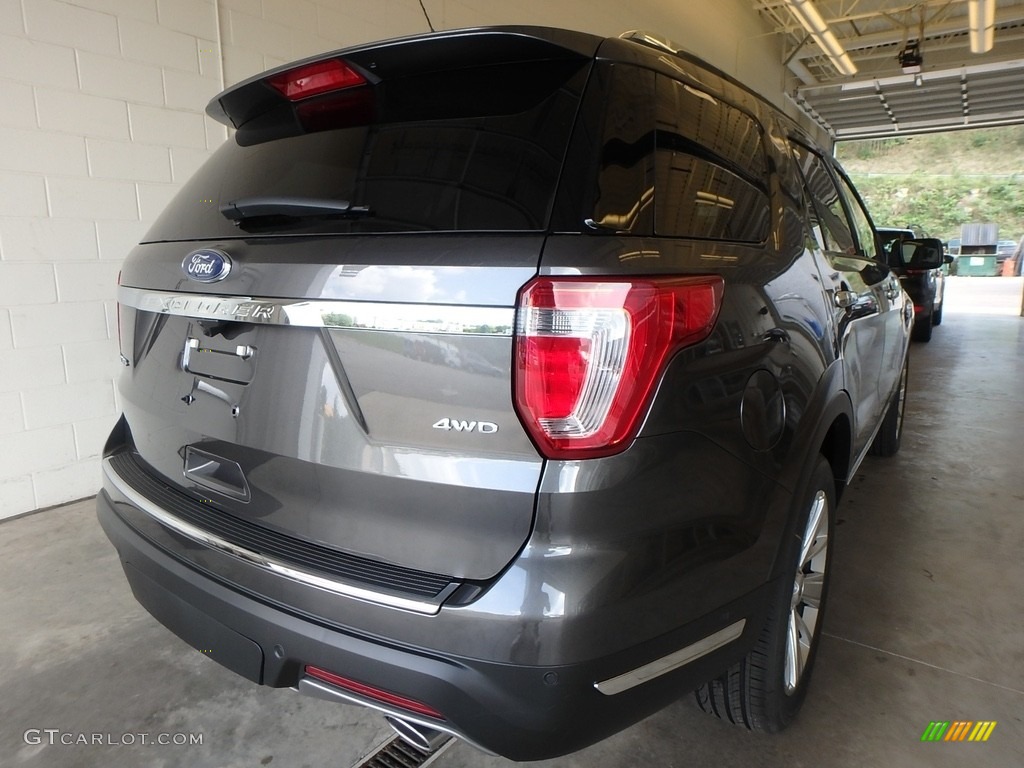 2018 Explorer Limited 4WD - Magnetic Metallic / Ebony Black photo #2