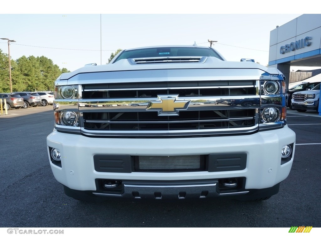 2019 Silverado 2500HD High Country Crew Cab 4WD - Iridescent Pearl Tricoat / High Country Saddle photo #2