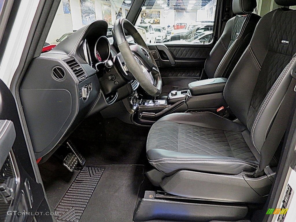 designo Black Interior 2017 Mercedes-Benz G 550 4x4 Squared Photo #129515022