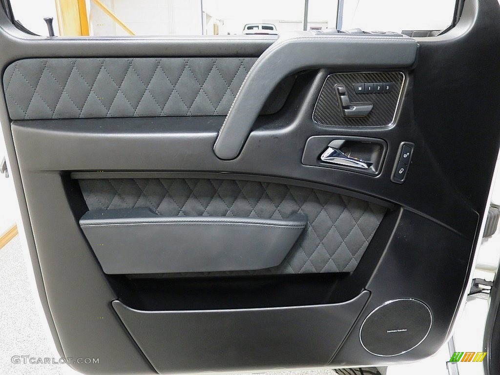 2017 Mercedes-Benz G 550 4x4 Squared designo Black Door Panel Photo #129515052