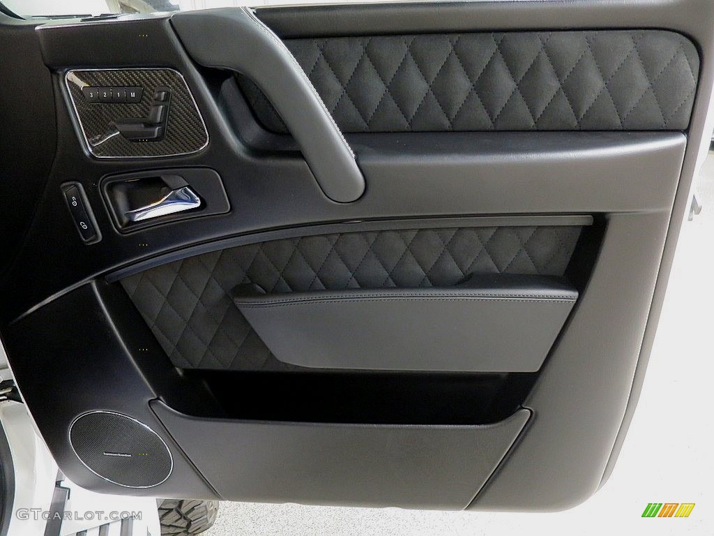 2017 Mercedes-Benz G 550 4x4 Squared designo Black Door Panel Photo #129515058