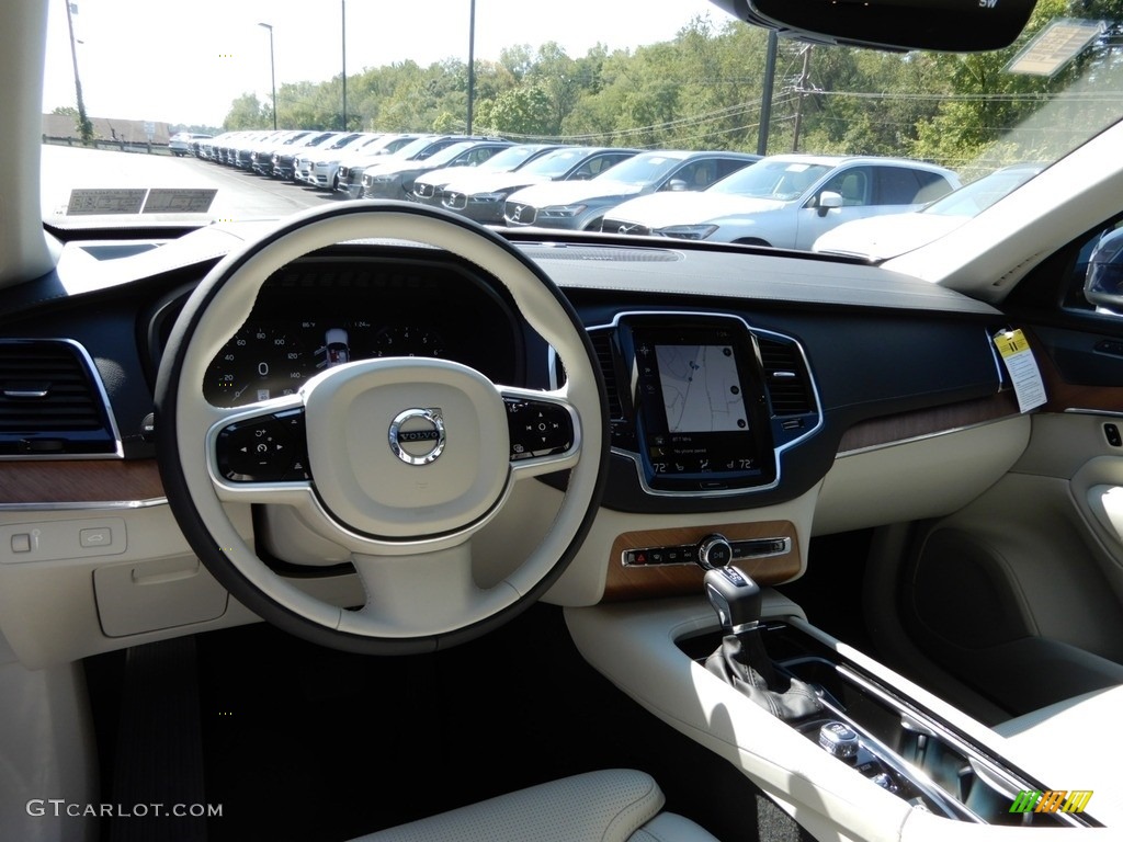 2019 Volvo XC90 T6 AWD Inscription Blonde Dashboard Photo #129515436